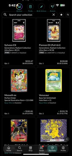 Pokemon cards collection for sale or trade