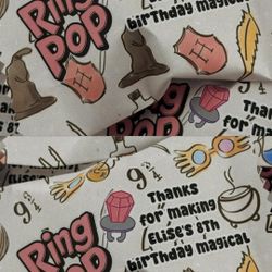 custom Harry Potter ring pops 