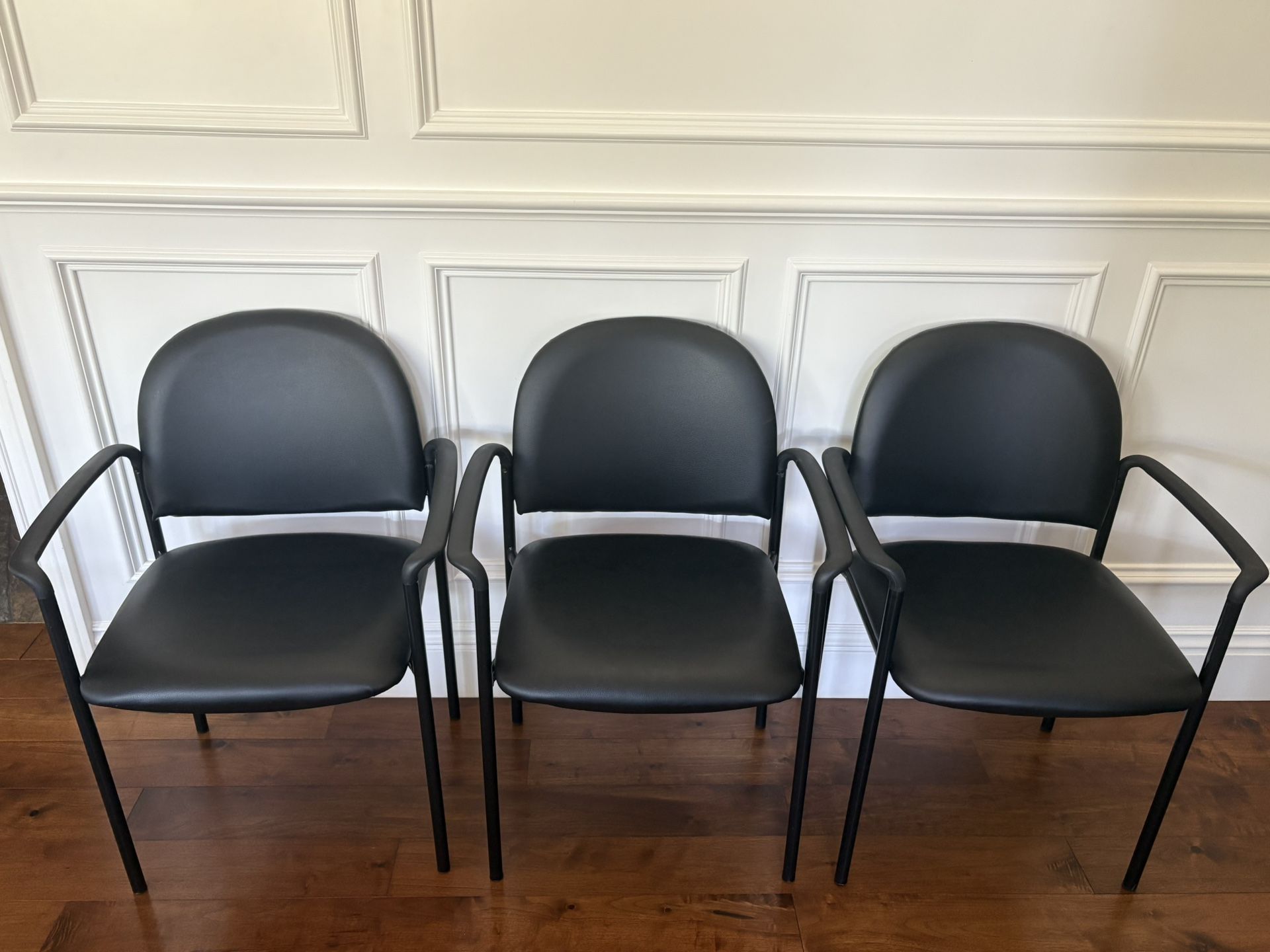 Stackable, Padded Reception lobby office Chairs