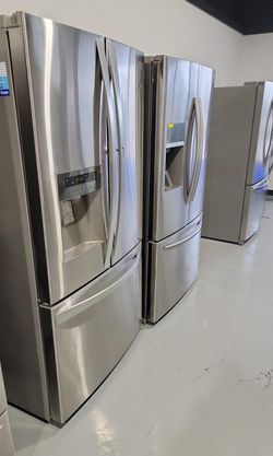 Kenmore 3-Door Stainless Steel Refrigerator
