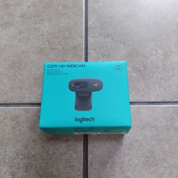 Logitech C270 HD Webcam HD 720p Widescreen HD Video Calling Noise-Redu