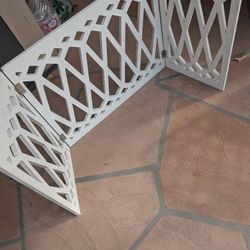 Wooden Dog gate for smaller dogs