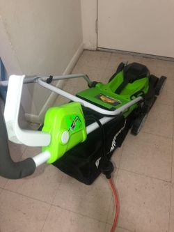 14" electric mower