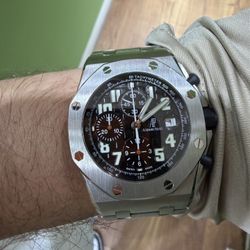 Audemars Piguet Royal Oak Offshore Chrono Full Bracelet 
