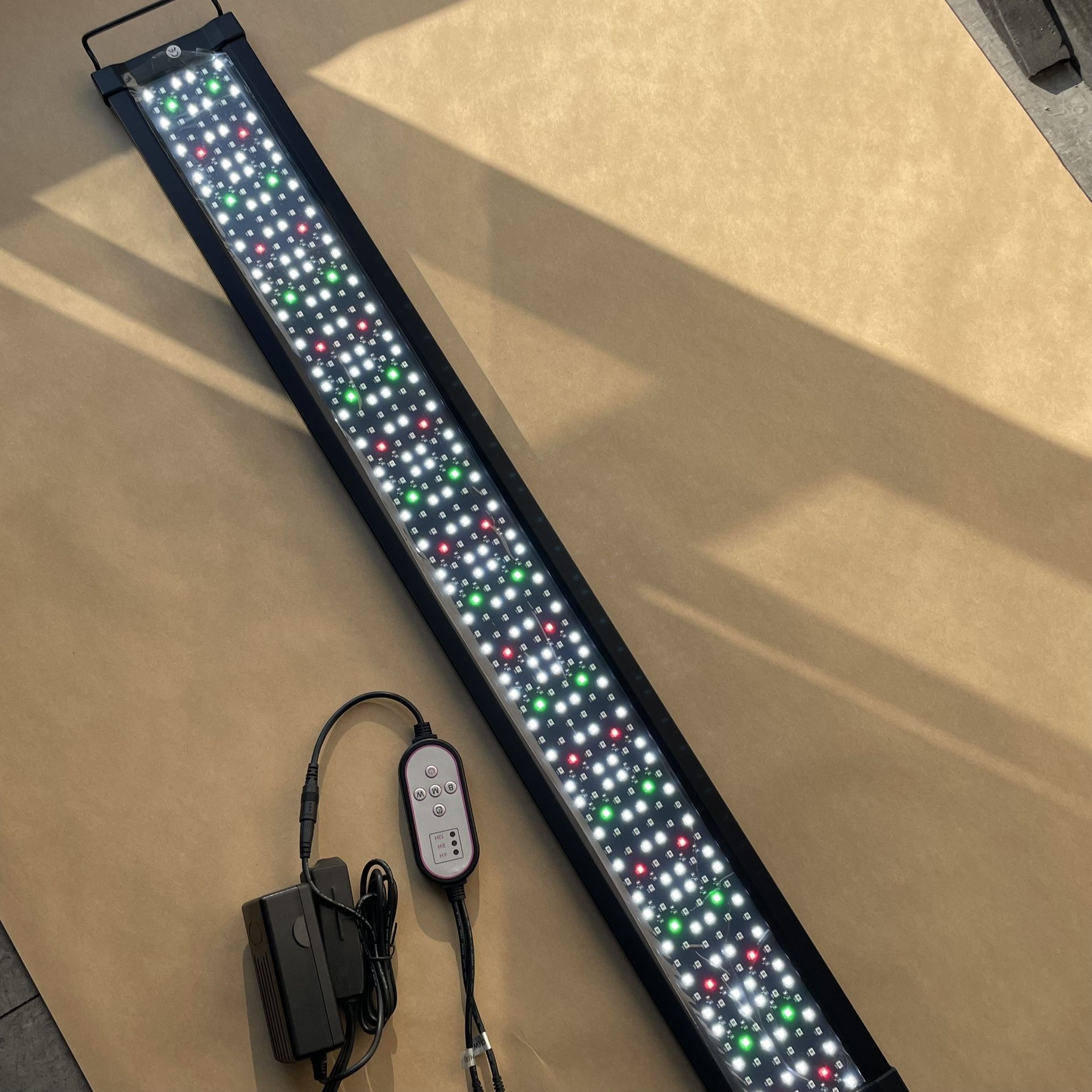 FISH TANK LIGHT - 36” - 48” Lucare 50w Saltwater Fresh Water Aquarium Light with Full Spectrum LED Dimmable Dual Channel with Timer