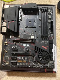 msi mpg x570 gaming plus motherboard + Samsung 970 evo plus 1 TB SSD NVME.M2