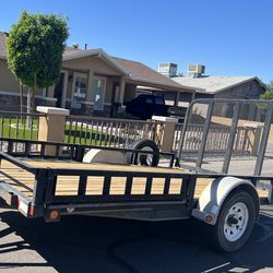 PJ Utility Trailer 77”x12’ Heavy Duty