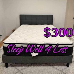New Queen Size Beds With Mattress