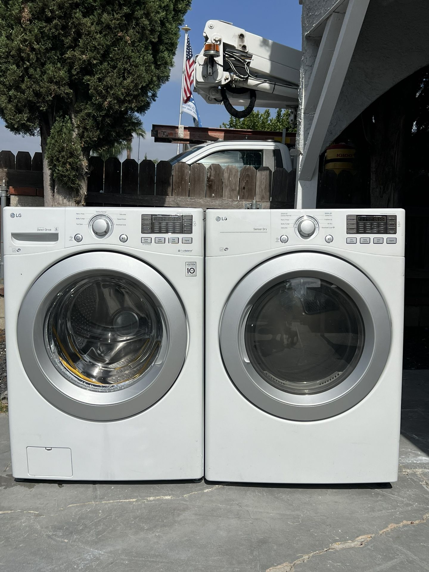 Washer And Gas Dryer