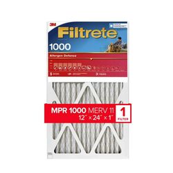 Filtrete Allergen Defense Air Filter 1000 MPR