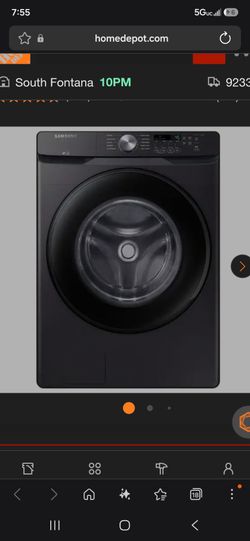 Samsung washer and dryer
