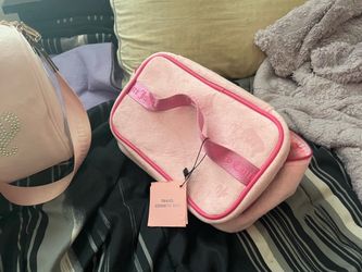 Juicy purse and cosmetic bag