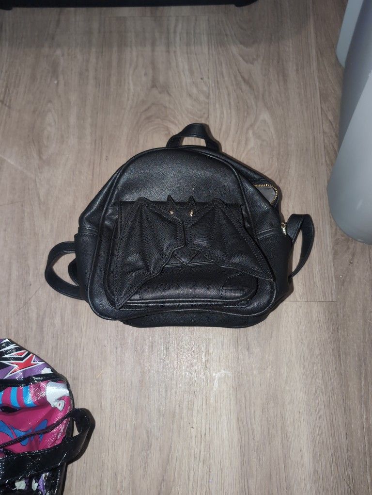 Goth Mini Backpack BAT