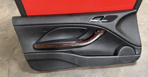 BMW 330ci 325ci DRIVER FRONT DOOR CARD E46