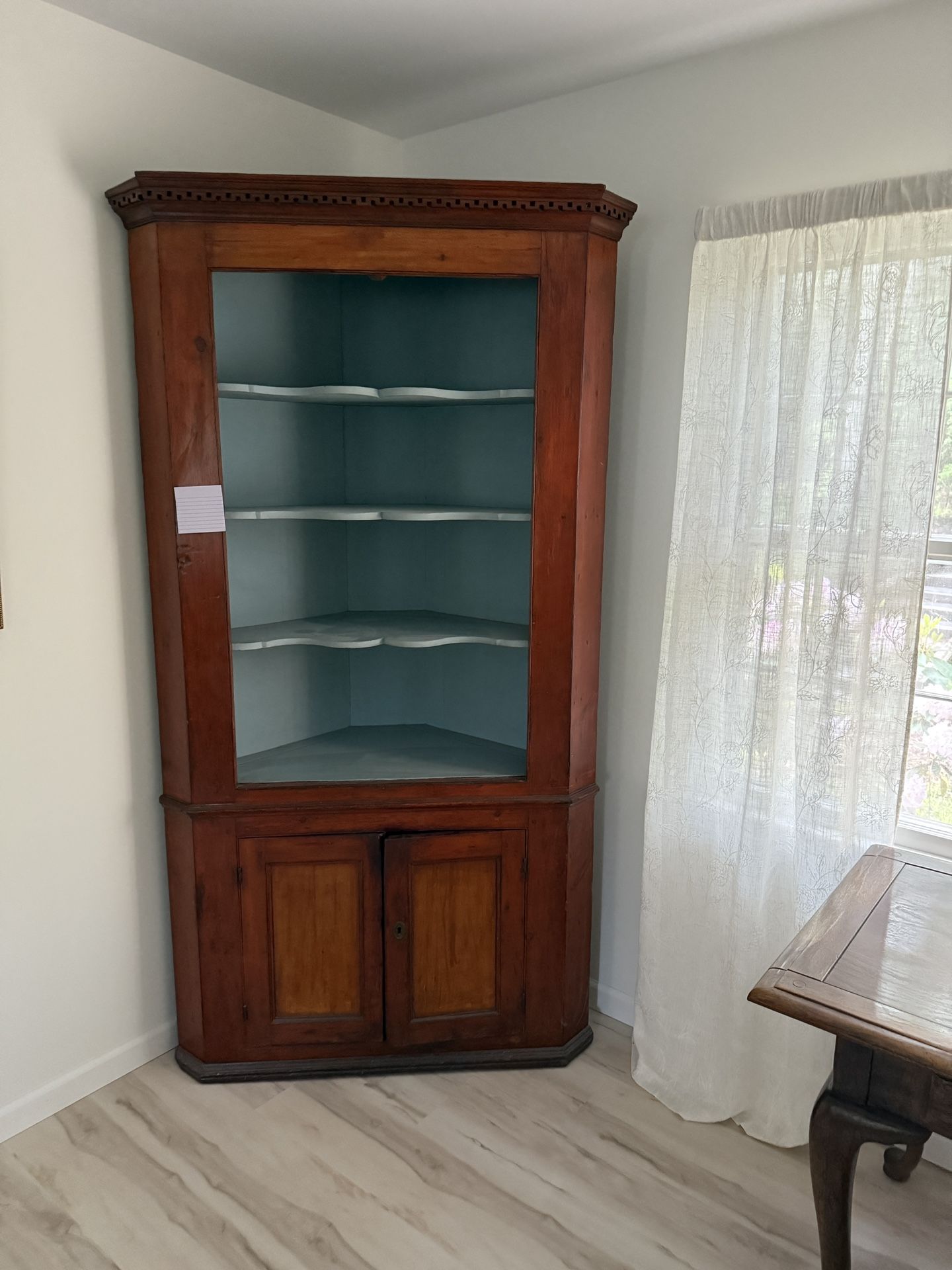 Antique corner Cabinet