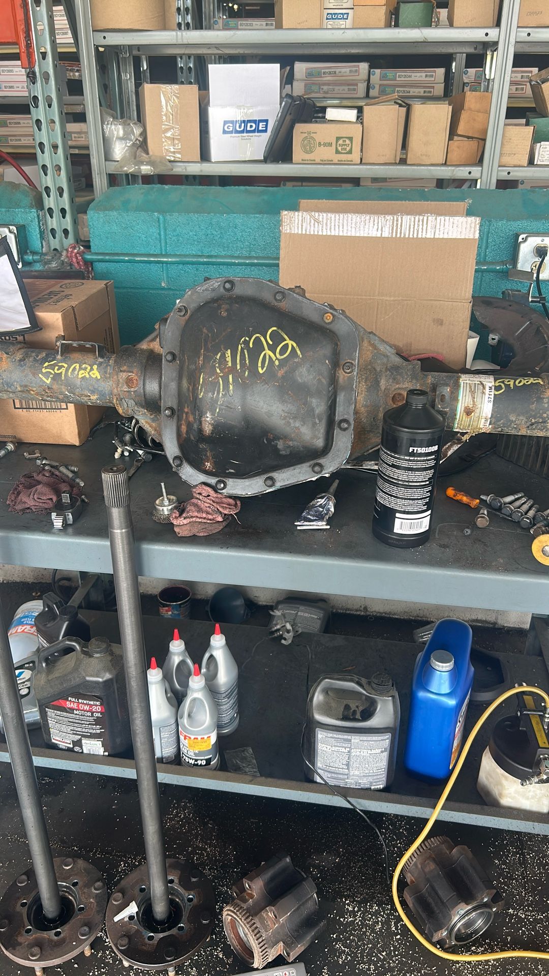 Used Ford Transit Rear End