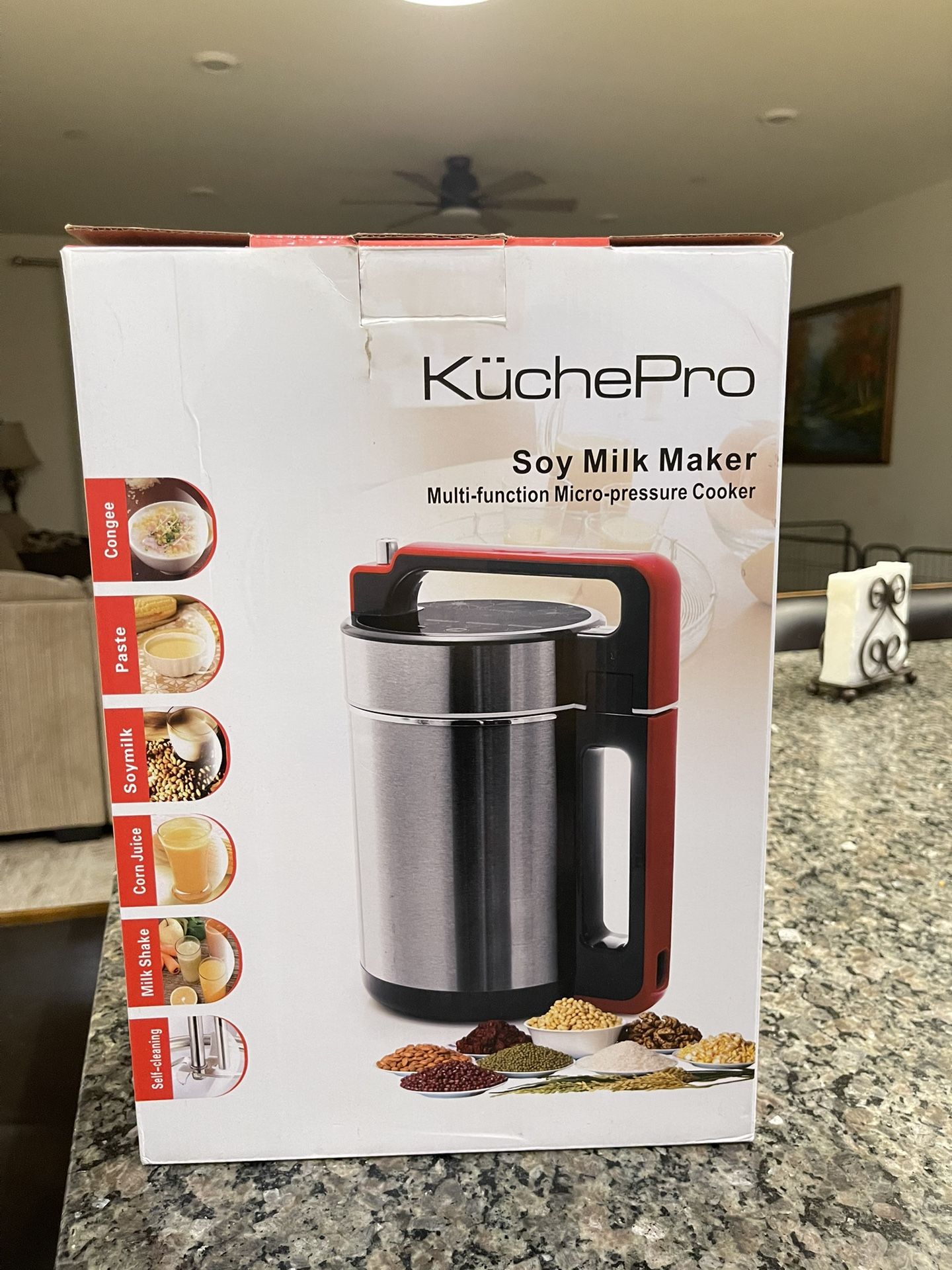 KüchePro Soy Milk Maker Multi-function Micro-pressure Cooker