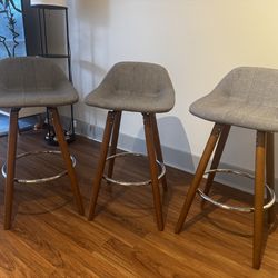 Island chairs set of 3
