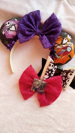 Set of mouse ears and bows
