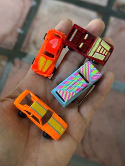 Lot of 4 Playart Die-Cast Toy Cars