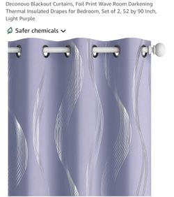 2 Pack Deconovo Blackout Curtains,