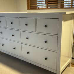 IKEA Hemnes 8 Drawer Dresser White