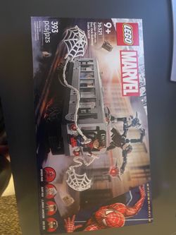 lego spiderman 2 train sequence not sealed but complete