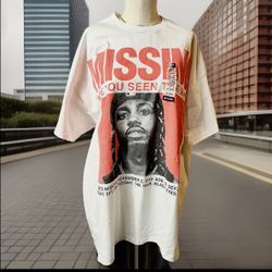 Hot Topic Metro Boomin Missing Poster Graphic T-Shirt