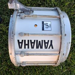 Stripped Vintage YAMAHA  Marching snare shell NEEDS repairs