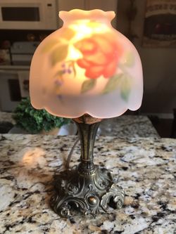 Antique portable lamp