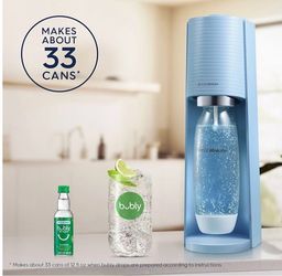 SodaStream Terra sparkling water maker with one bottle