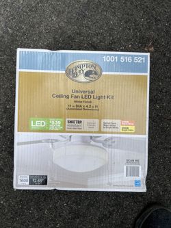 NEW Ceiling Fan Light Kit