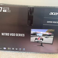 Acer 27” Monitor Nitro VGO series