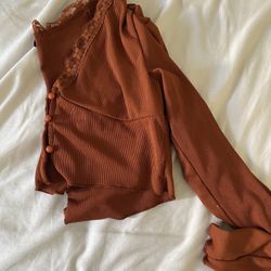 Orange Long Sleeve S