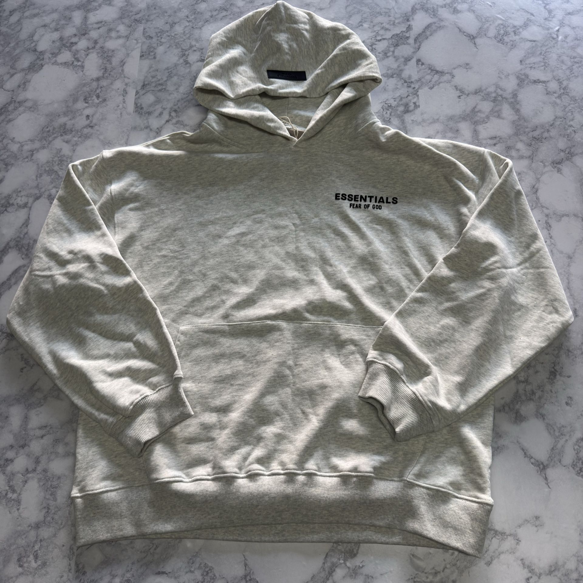 Grey Essentials Hoodie