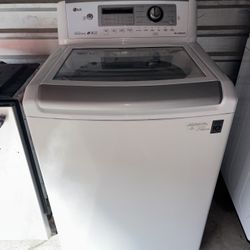 White LG Washer