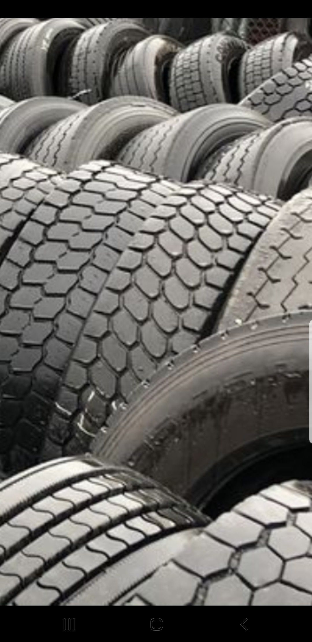 Used and new semi truck tires for sale