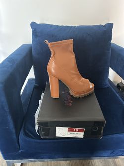 Ankle Peep Toe Boot