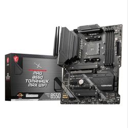 MSI B550 TOMAHAWK MAX WIFI AM4 SOCKET  DDR4 WIFI 6E