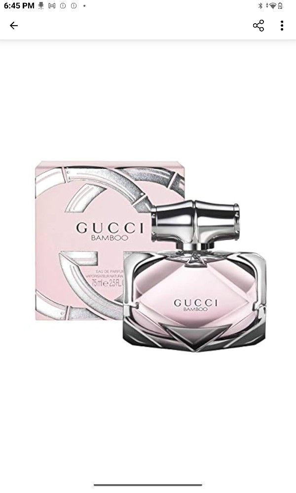 Gucci Bamboo perfume
Retails $138.00
For sale $75.00 New In Box