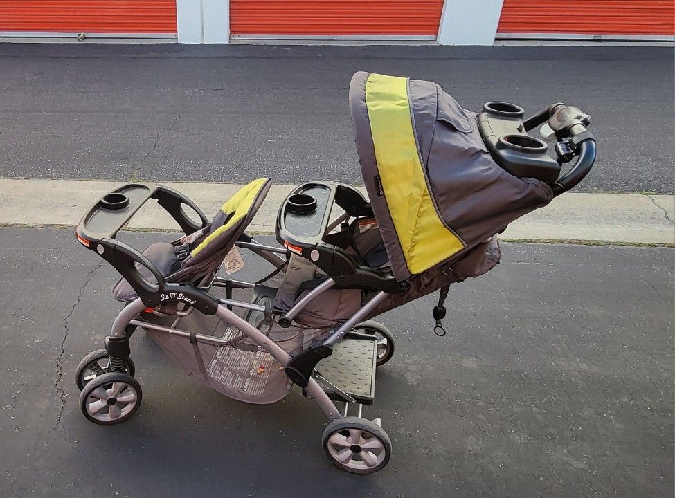 Sit And Stand Double/tandem Stroller