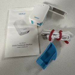 Toothbrush sanitizer by iHEALS new
