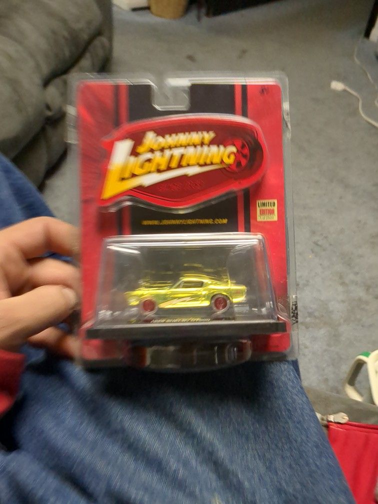 JOHNNY LIGHTNING 1968 Shelby GT500 "WHITE LIGHTNING" CHASE CAR Green Mustang RARE