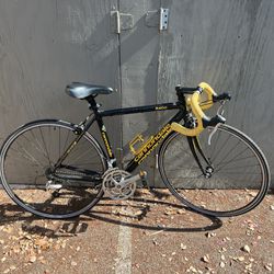 Cannondale R400 Road Bike Yellow Black Bicycle 