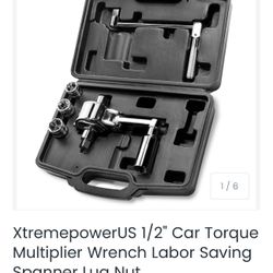 XtremepowerUS 1/2" Car Torque Multiplier Wrench Labor Saving Spanner Lug Nut SKU: 18856