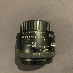 Nikon Nikkor AF 50mm f1.8 Lens