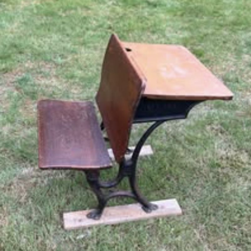 Antique School Desk