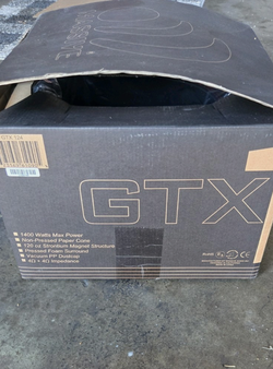 NEW Massive Audio GTX124 12" Car Subwoofer - 1400W Brand New in Box