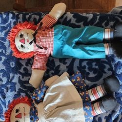 Raggedy Ann And Andy Dolls