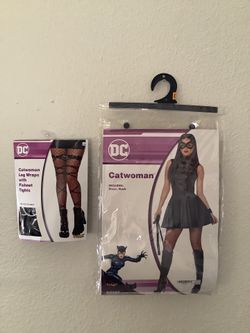 DC Catwoman Adult Costume Set with Accessories
